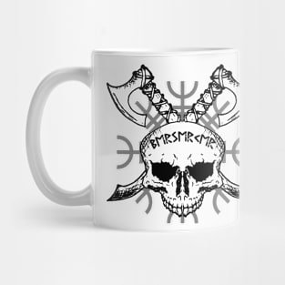 Berserker Skull, Vikings, Helm of Awe Mug